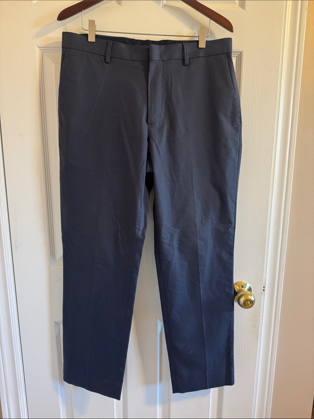 Banana Republic Men's Navy Blue Dress Pants - Slim Fit